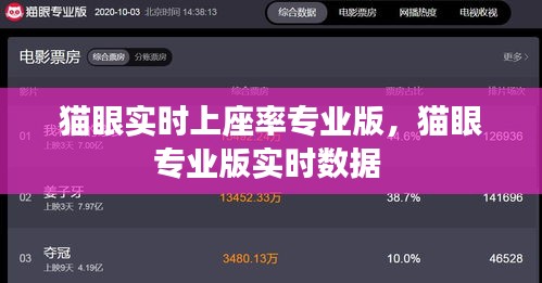 貓眼實時上座率專業(yè)版，貓眼專業(yè)版實時數(shù)據(jù) 