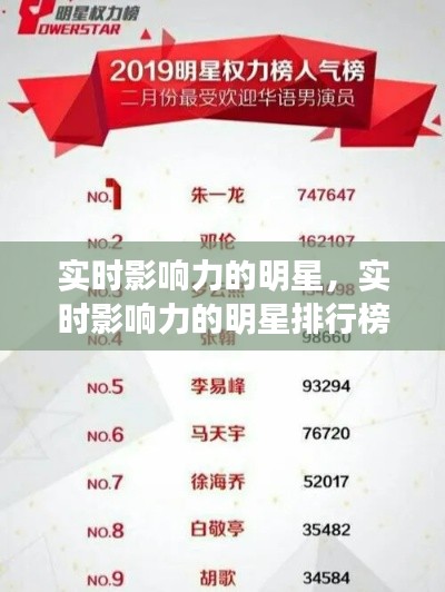 實(shí)時(shí)影響力的明星，實(shí)時(shí)影響力的明星排行榜 
