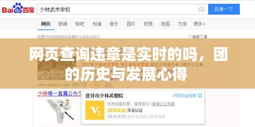 網(wǎng)頁(yè)查詢(xún)違章是實(shí)時(shí)的嗎，團(tuán)的歷史與發(fā)展心得 