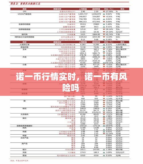 諾一幣行情實(shí)時(shí)，諾一幣有風(fēng)險(xiǎn)嗎 