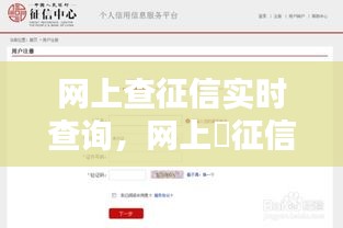 網(wǎng)上查征信實時查詢，網(wǎng)上査征信 