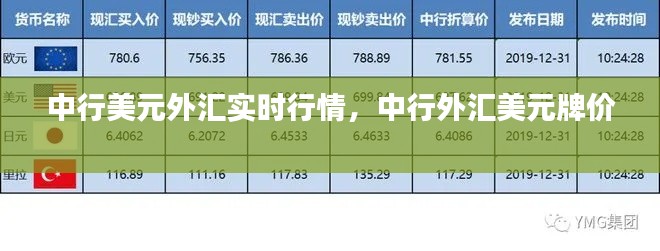中行美元外匯實時行情，中行外匯美元牌價 