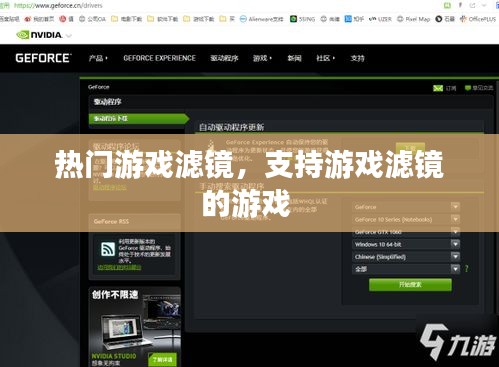 熱門游戲濾鏡，支持游戲濾鏡的游戲 