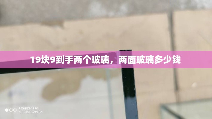 19塊9到手兩個玻璃，兩面玻璃多少錢 