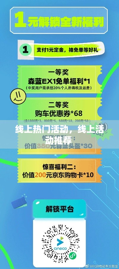 線上熱門活動，線上活動推薦 