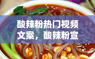 酸辣粉熱門視頻文案，酸辣粉宣傳語(yǔ)音 