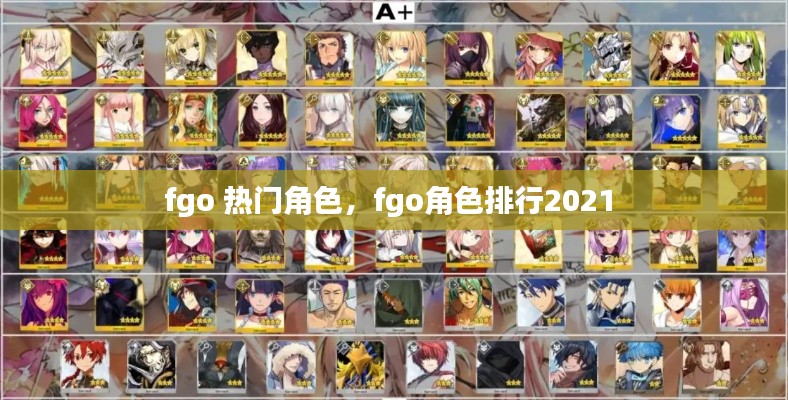 fgo 熱門角色，fgo角色排行2021 