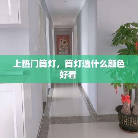 上熱門筒燈，筒燈選什么顏色好看 
