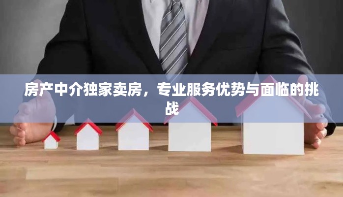 房產(chǎn)中介獨家賣房，專業(yè)服務優(yōu)勢與面臨的挑戰(zhàn)