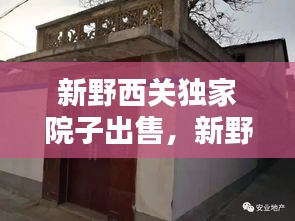新野西關(guān)獨家院子出售，新野最新獨院房信息 