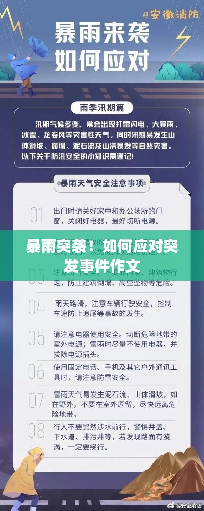 暴雨突襲！如何應(yīng)對突發(fā)事件作文