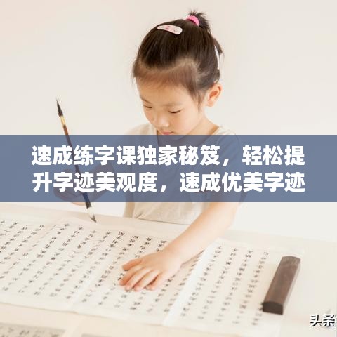 速成練字課獨家秘笈，輕松提升字跡美觀度，速成優(yōu)美字跡！
