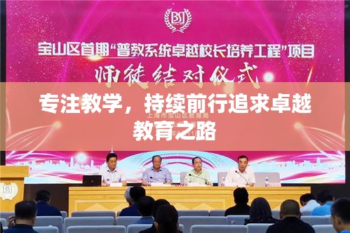 專注教學(xué)，持續(xù)前行追求卓越教育之路