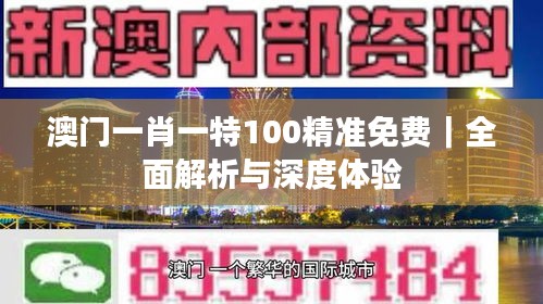 澳門一肖一特100精準(zhǔn)免費｜全面解析與深度體驗