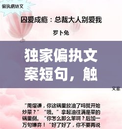 獨(dú)家偏執(zhí)文案短句，觸動(dòng)心靈深處的傷感旋律