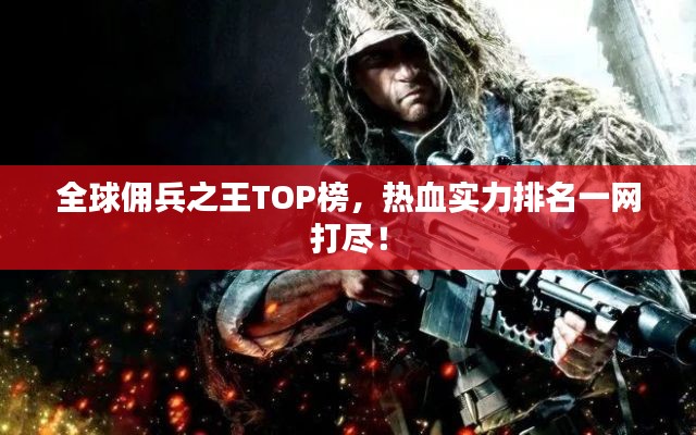 全球傭兵之王TOP榜，熱血實(shí)力排名一網(wǎng)打盡！