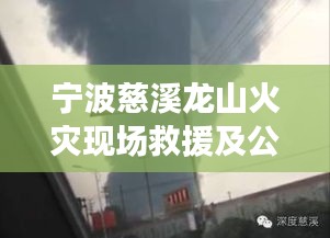 寧波慈溪龍山火災(zāi)現(xiàn)場救援及公眾反應(yīng)實時更新視頻消息