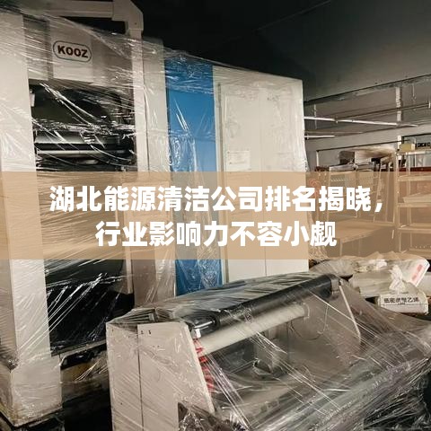 湖北能源清潔公司排名揭曉，行業(yè)影響力不容小覷