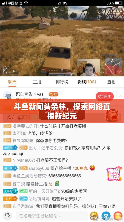 斗魚新聞頭條林，探索網(wǎng)絡直播新紀元