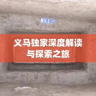 義馬獨家深度解讀與探索之旅