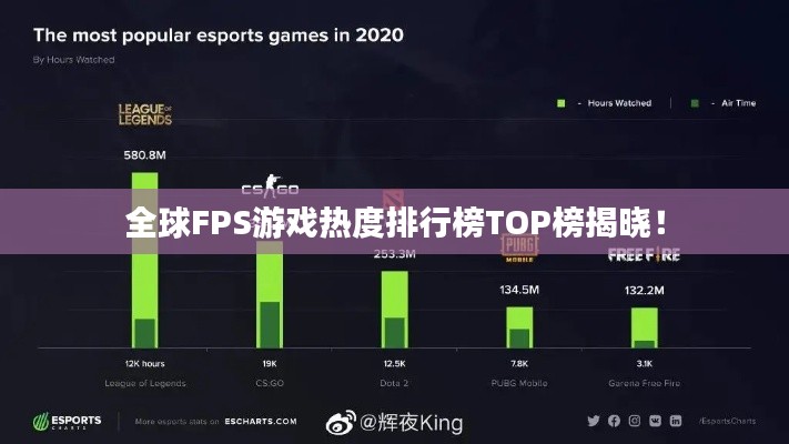 全球FPS游戲熱度排行榜TOP榜揭曉！