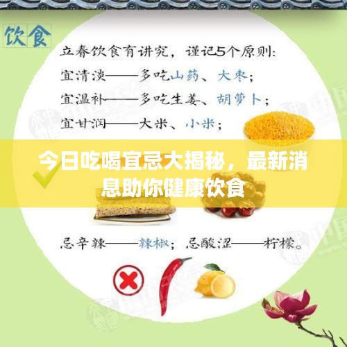 今日吃喝宜忌大揭秘，最新消息助你健康飲食