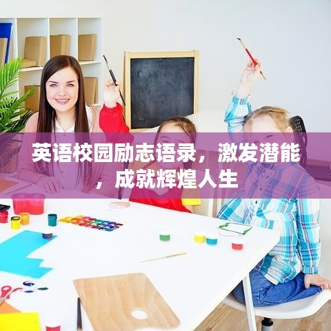 英語校園勵志語錄，激發(fā)潛能，成就輝煌人生