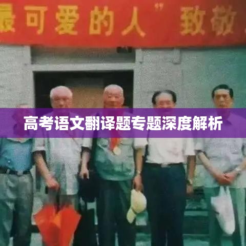 高考語文翻譯題專題深度解析