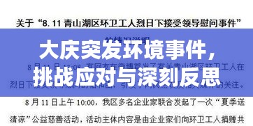 大慶突發(fā)環(huán)境事件，挑戰(zhàn)應對與深刻反思