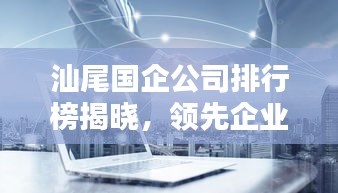 汕尾國(guó)企公司排行榜揭曉，領(lǐng)先企業(yè)一覽無(wú)余
