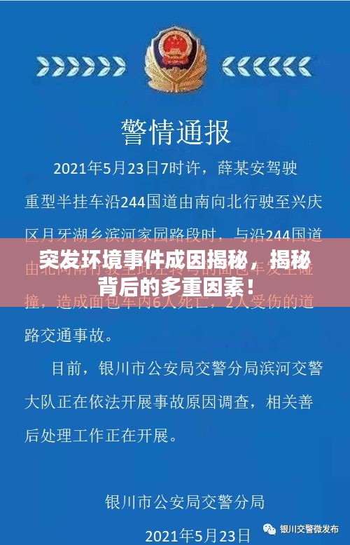 突發(fā)環(huán)境事件成因揭秘，揭秘背后的多重因素！